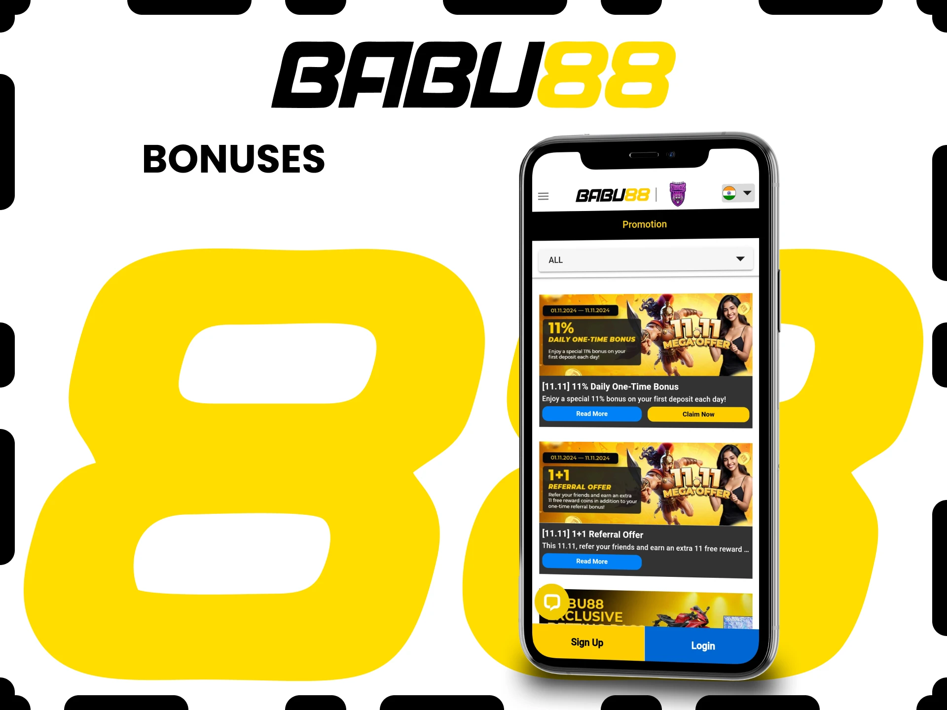 The Babu88 application gives many bonuses.