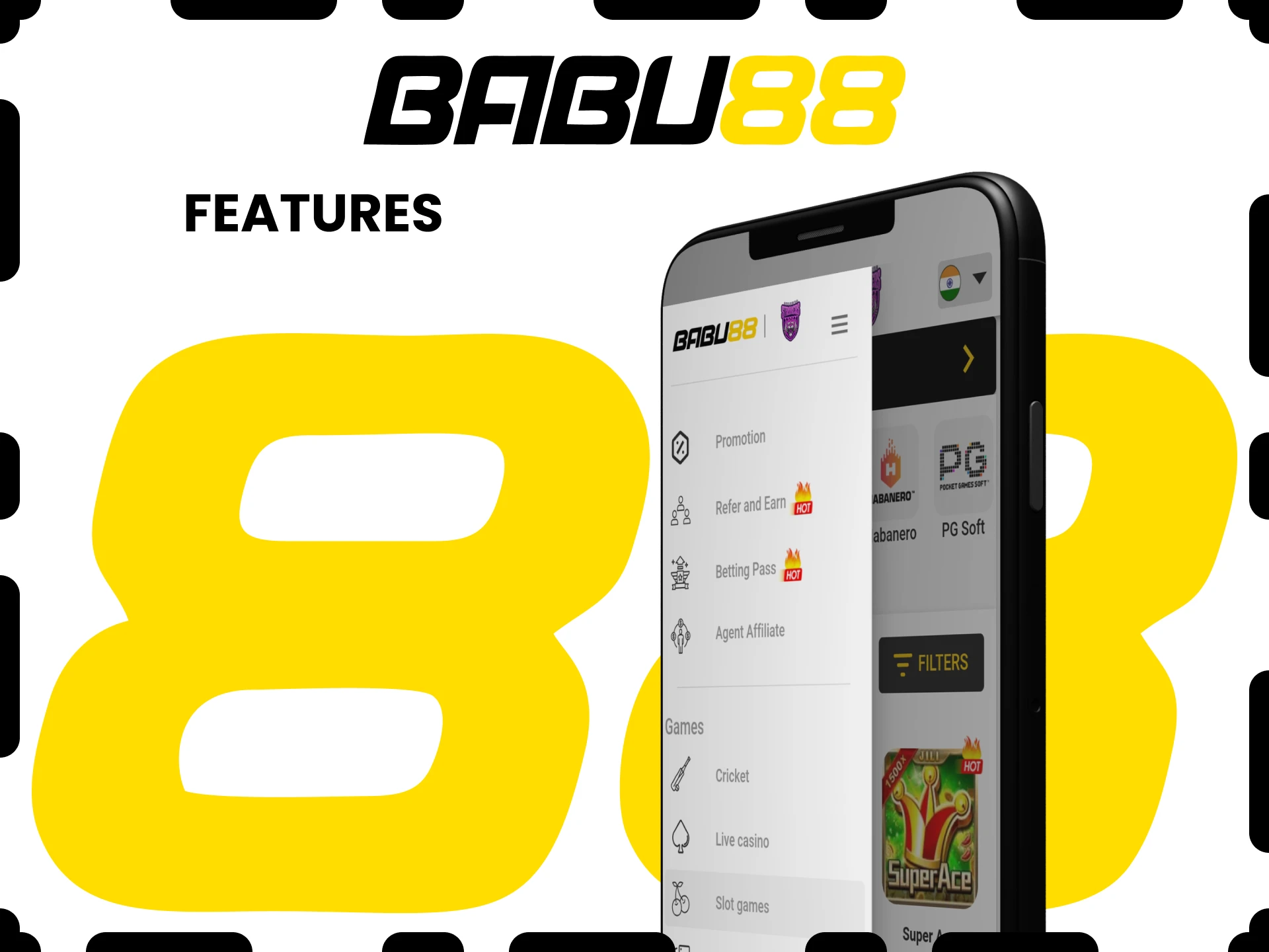 Explore the features of the Babu88 application.