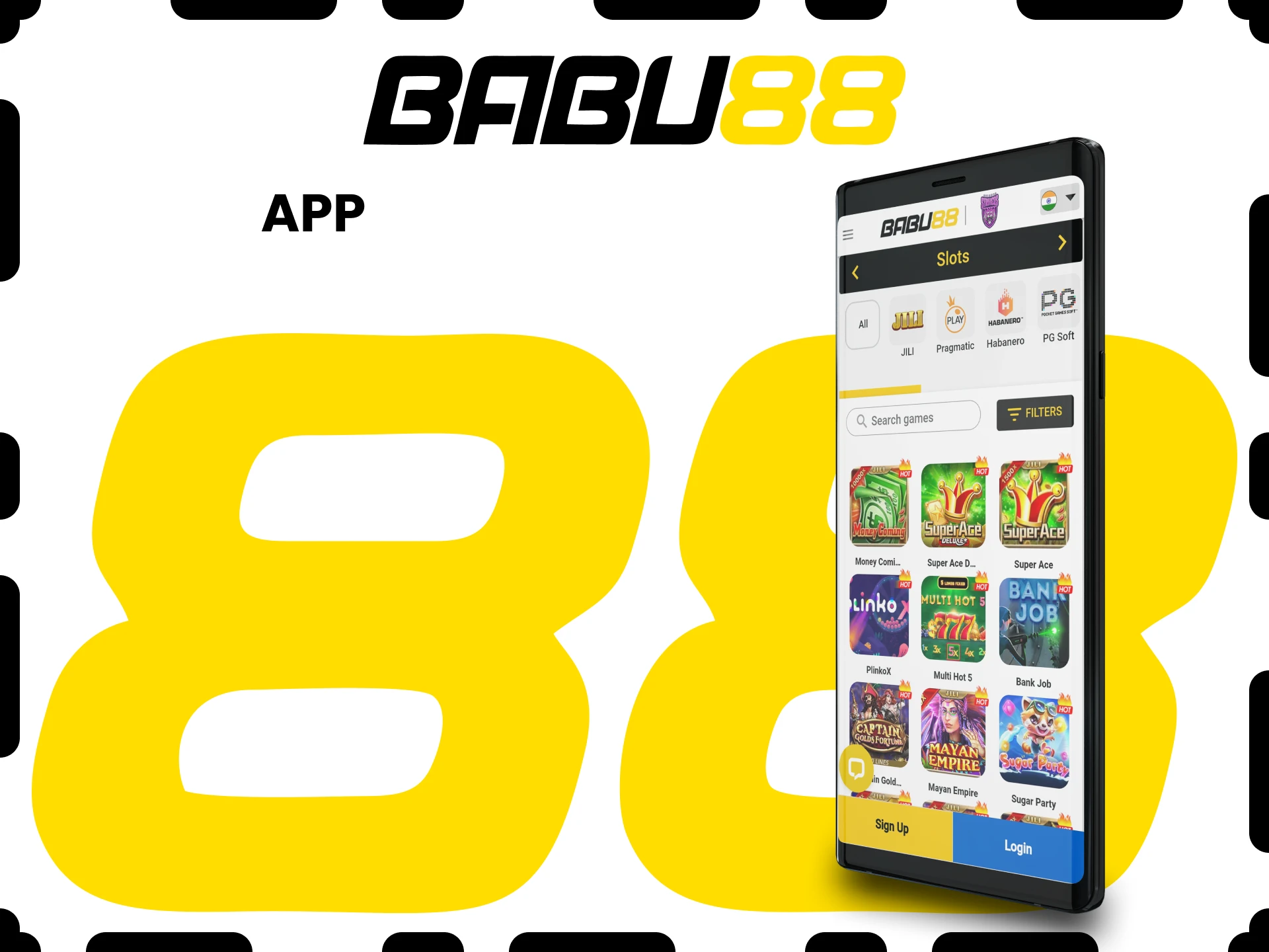 Play at the casino using the Babu88 app.