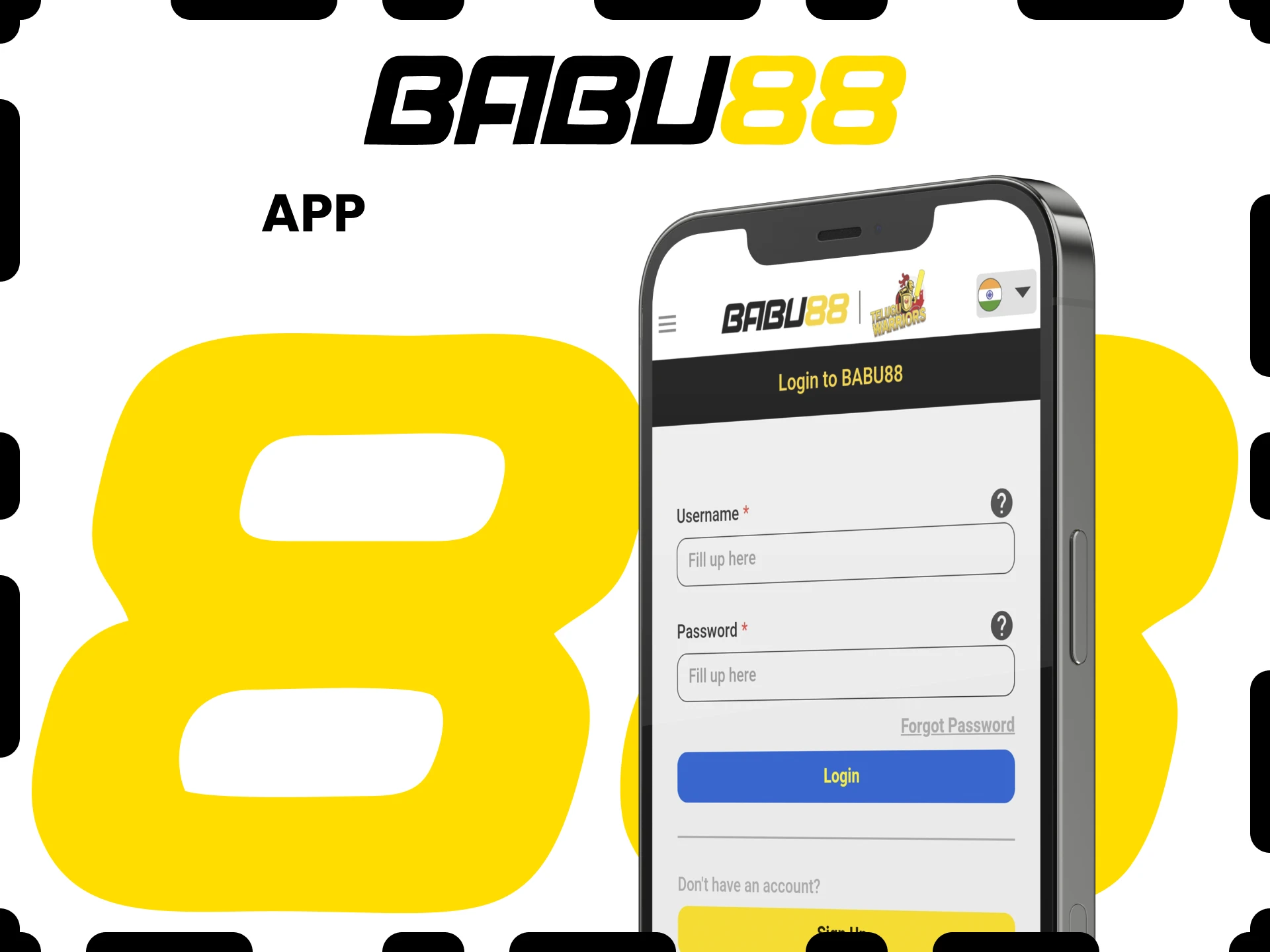 You can log into your personal account using the Babu88 application.