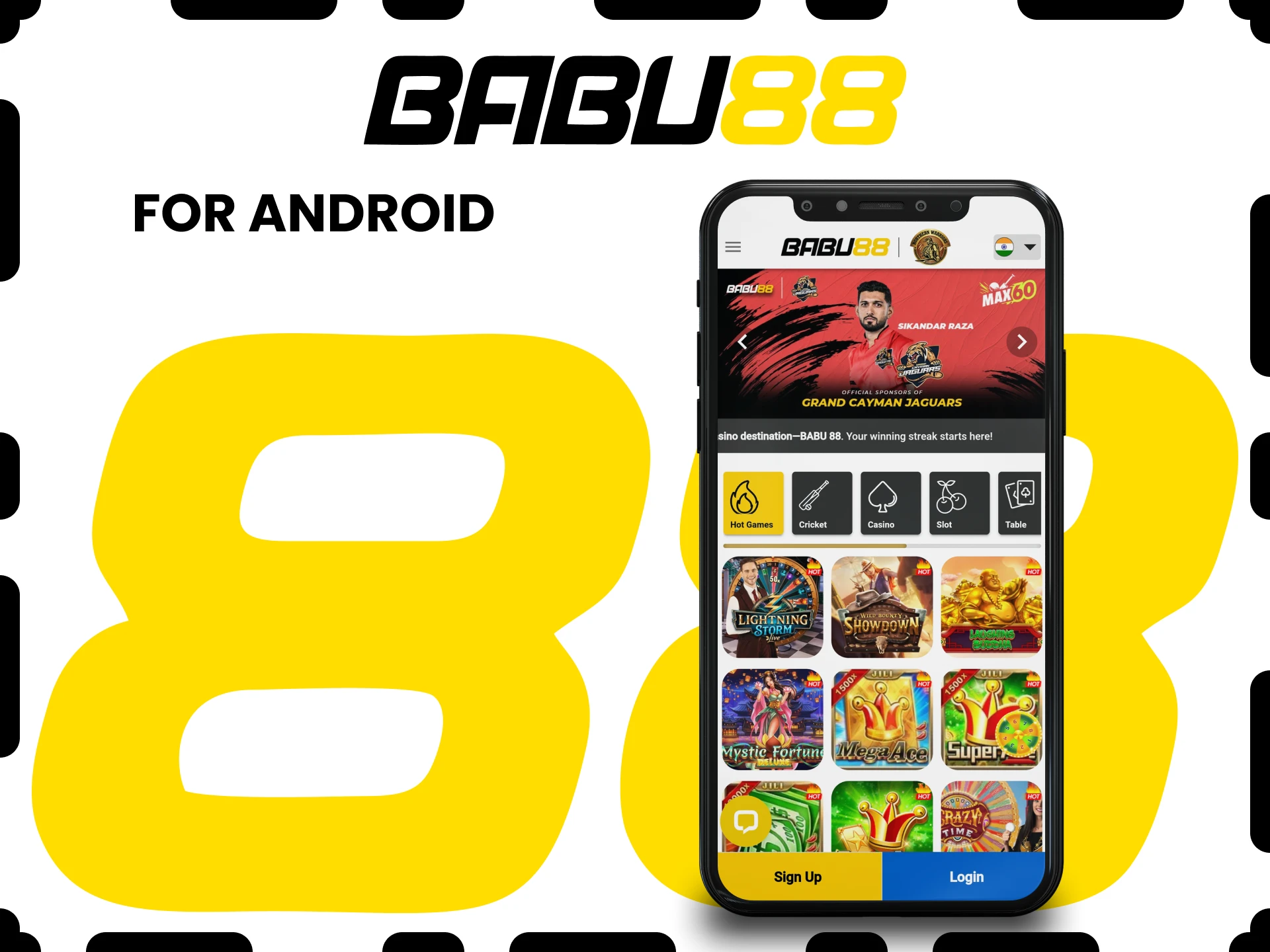 Download the Babu88 app for Android.