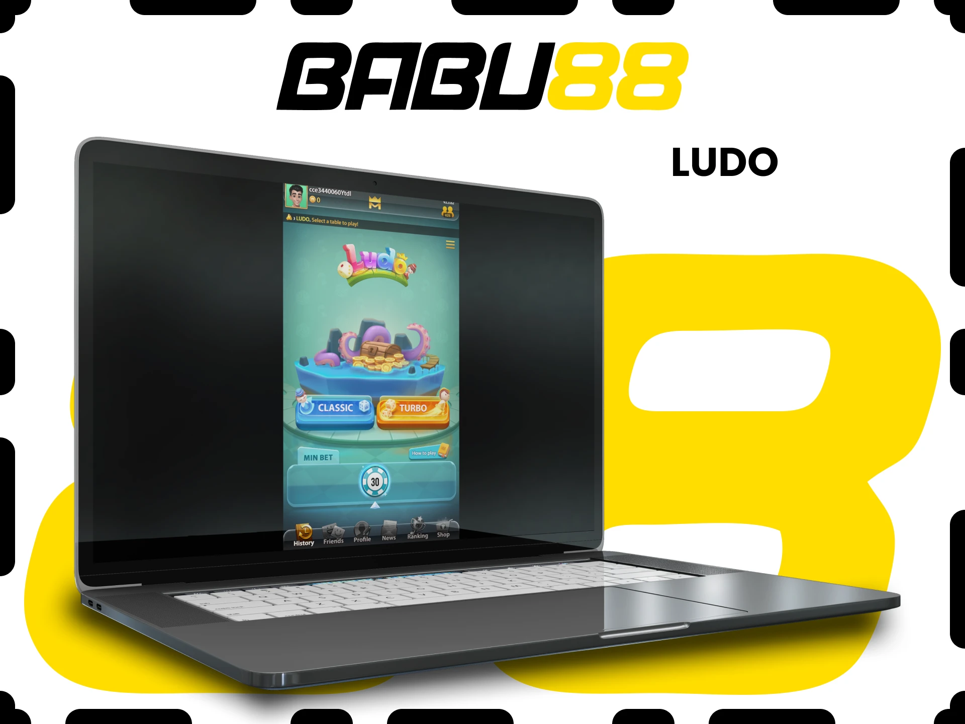 At Babu88 you can play Ludo.