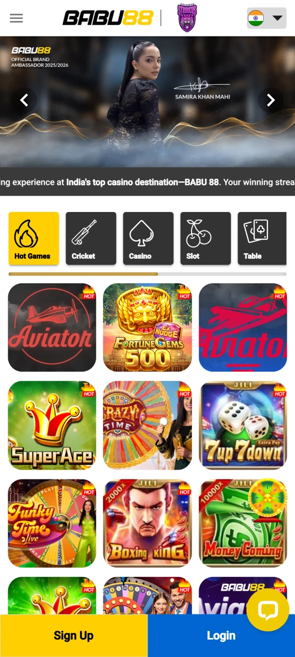 Enjoy a user-friendly interface on the Babu88 platform.