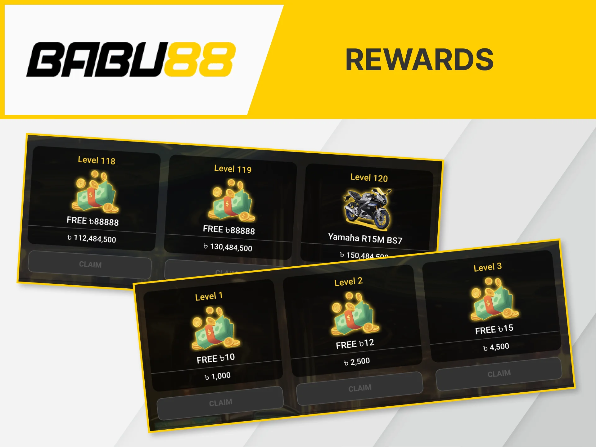 Check out Babu88's betting rewards.