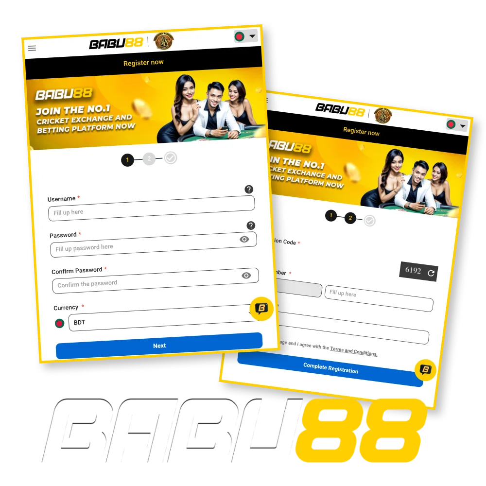 Find out all about registration on the official Babu88 website.