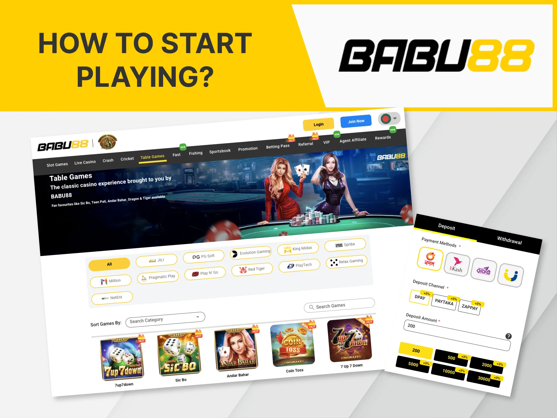 Find out how easy it is to start playing board games at Babu88.